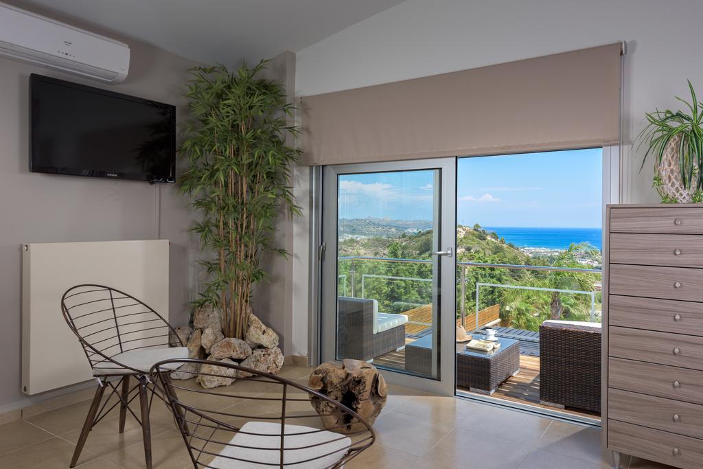 Quinn Hill Luxury Villa Rhodes Island ภายนอก รูปภาพ