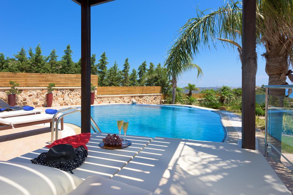 Quinn Hill Luxury Villa Rhodes Island ภายนอก รูปภาพ
