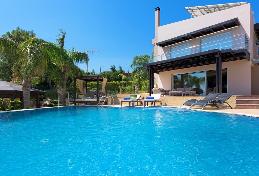 Quinn Hill Luxury Villa Rhodes Island ภายนอก รูปภาพ