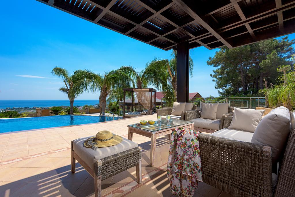 Quinn Hill Luxury Villa Rhodes Island ภายนอก รูปภาพ